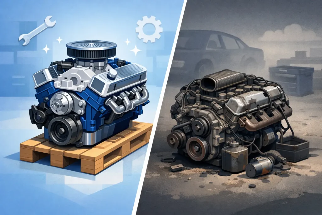 Crate Engine vs Used Engine: What Pays Off?