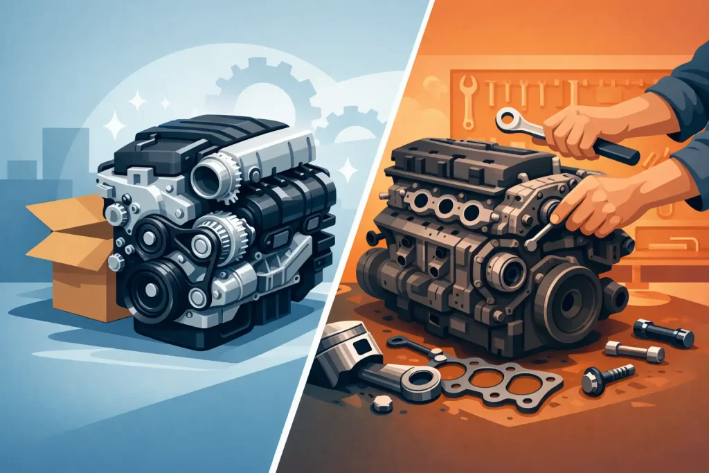 New Engine vs Rebuild: What Makes Sense?