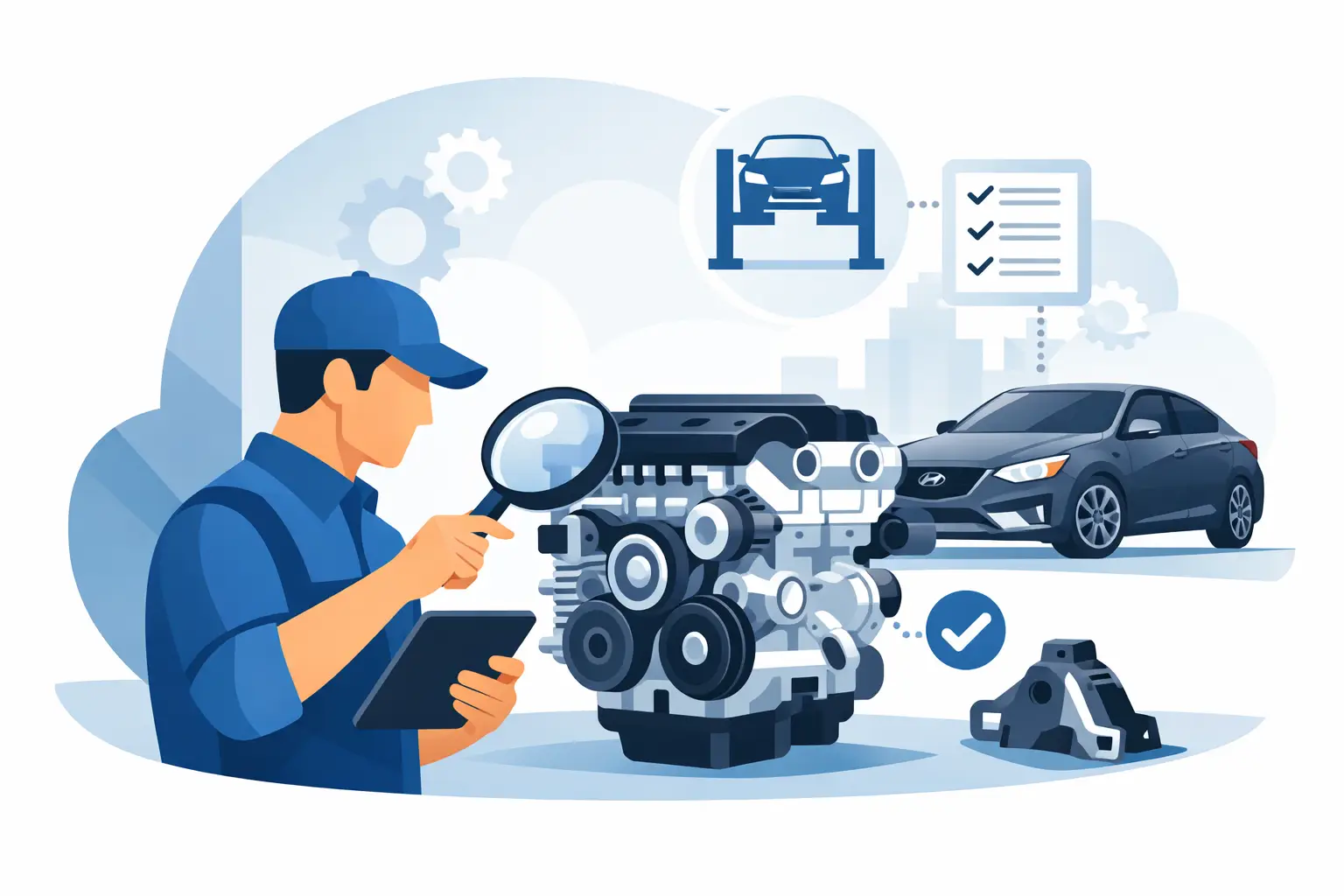 How to Confirm Hyundai Engine Fitment